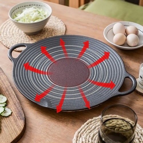 Cast iron griddle - pan, skillet