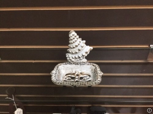 Cast iron antiqued white - cast,
