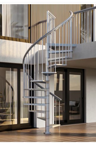 Galvanised steel spiral - galvanised,