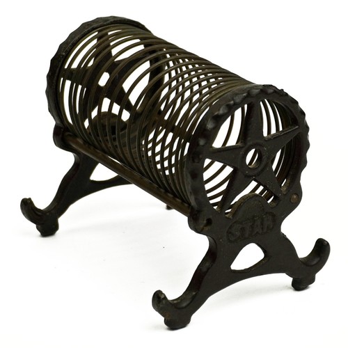 Vintage star cast - iron, spiral
