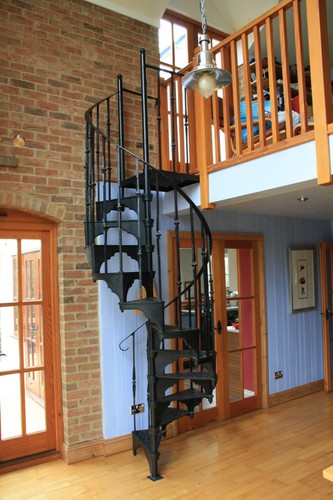 Cast iron spiral - iron, 1040mm